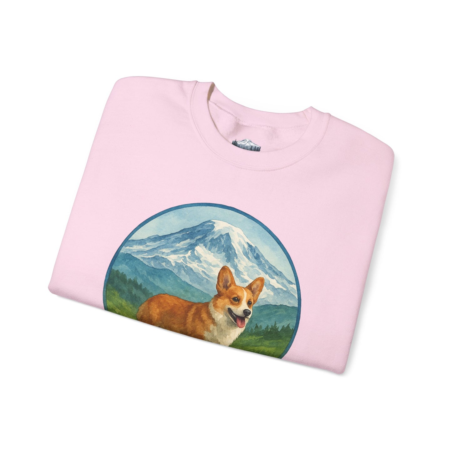 Mt. Rainier - Washington Corgi Sweatshirt
