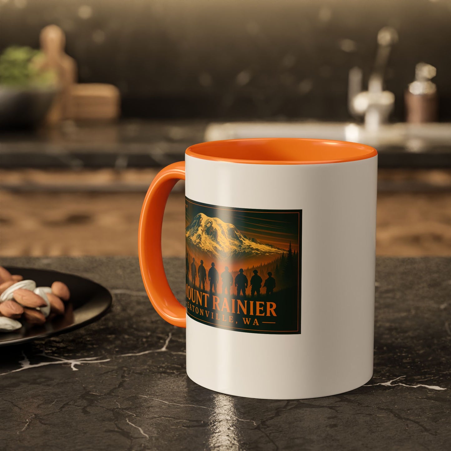 Mount Rainier - Eatonville, WA Military Mug