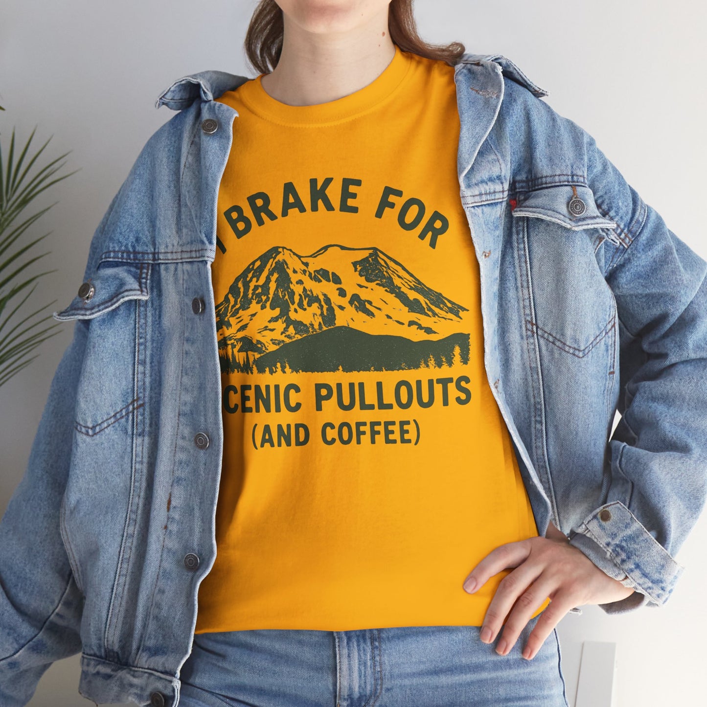 I Brake For Scenic Pullouts (And Coffee) T-Shirt