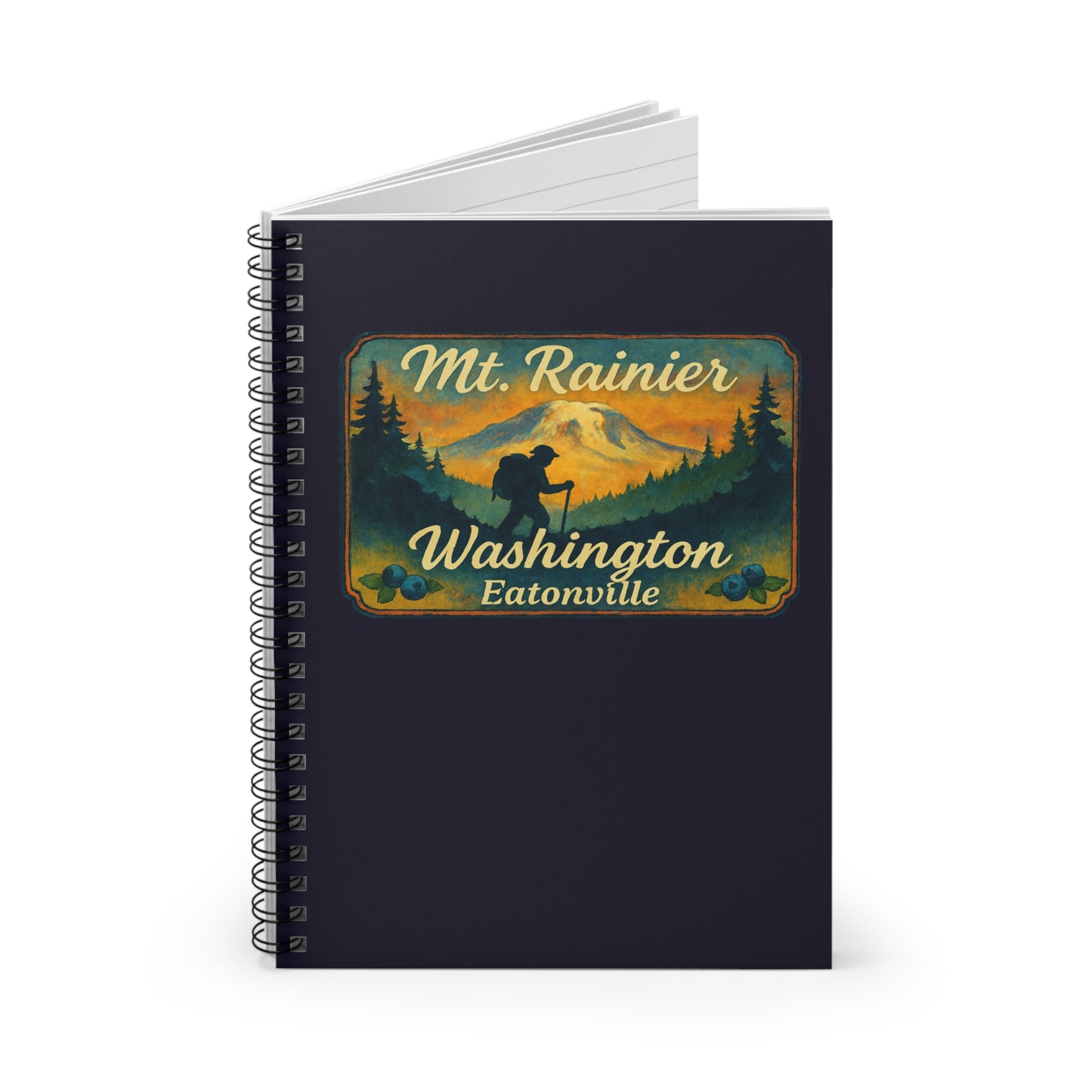 Mt. Rainier - Eatonville, WA Hiker Spiral Notebook
