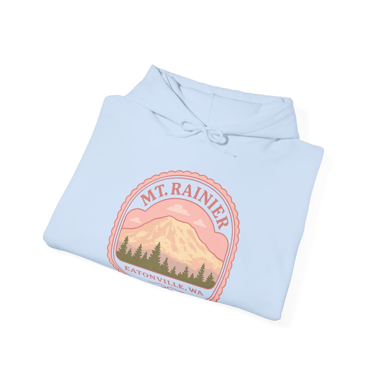 Mt. Rainier - Eatonville, WA Coquette Hoodie