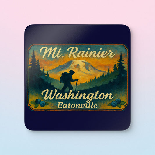 Mt. Rainier - Eatonville, WA Hiker Coaster Set