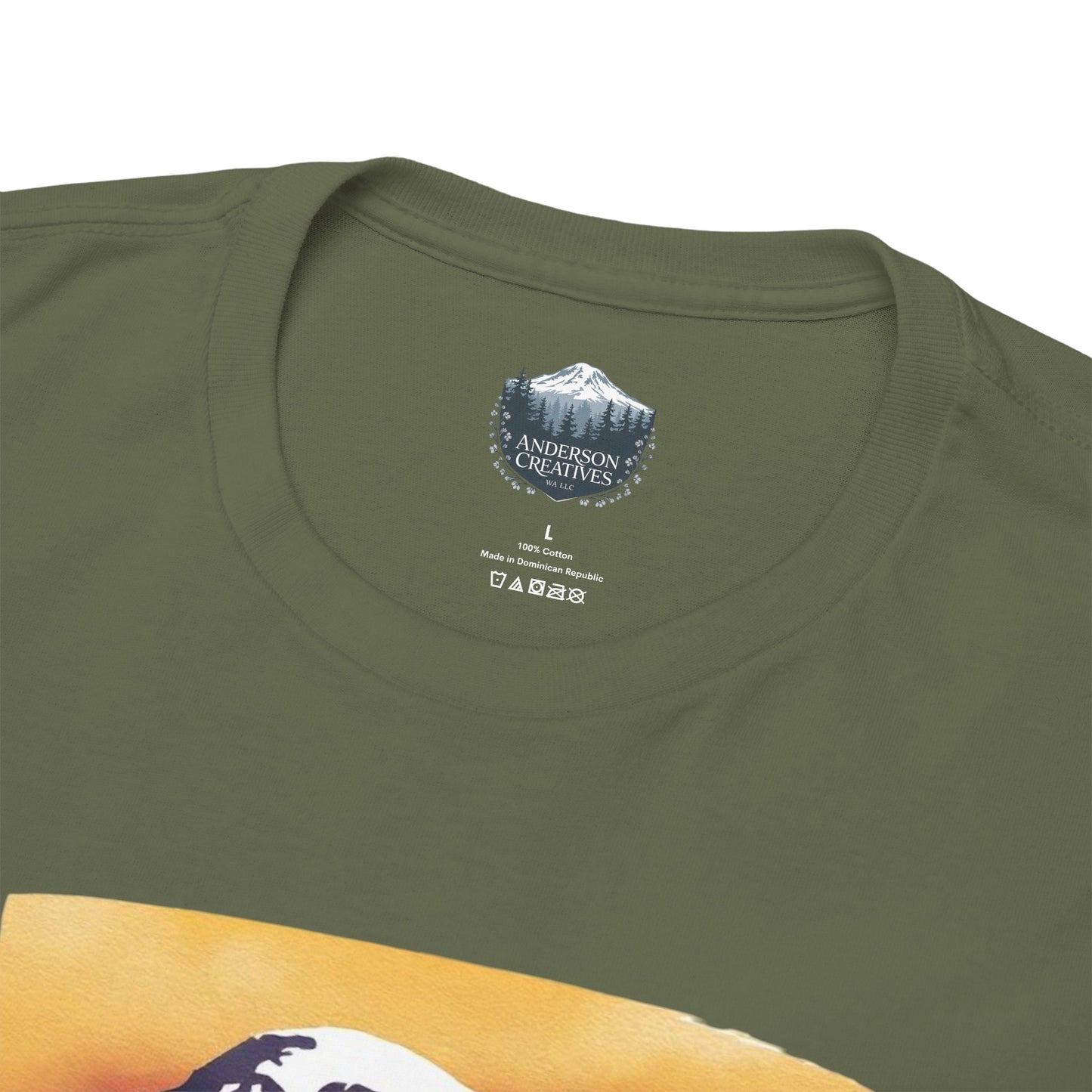 Mt. Rainier - Washington Sunset T-Shirt