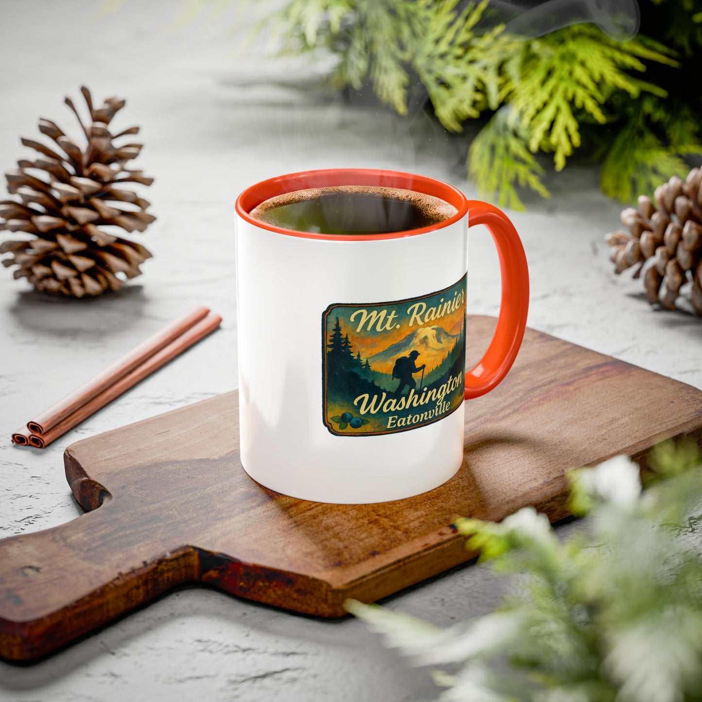 Mt. Rainier - Eatonville, WA Hiker Mug