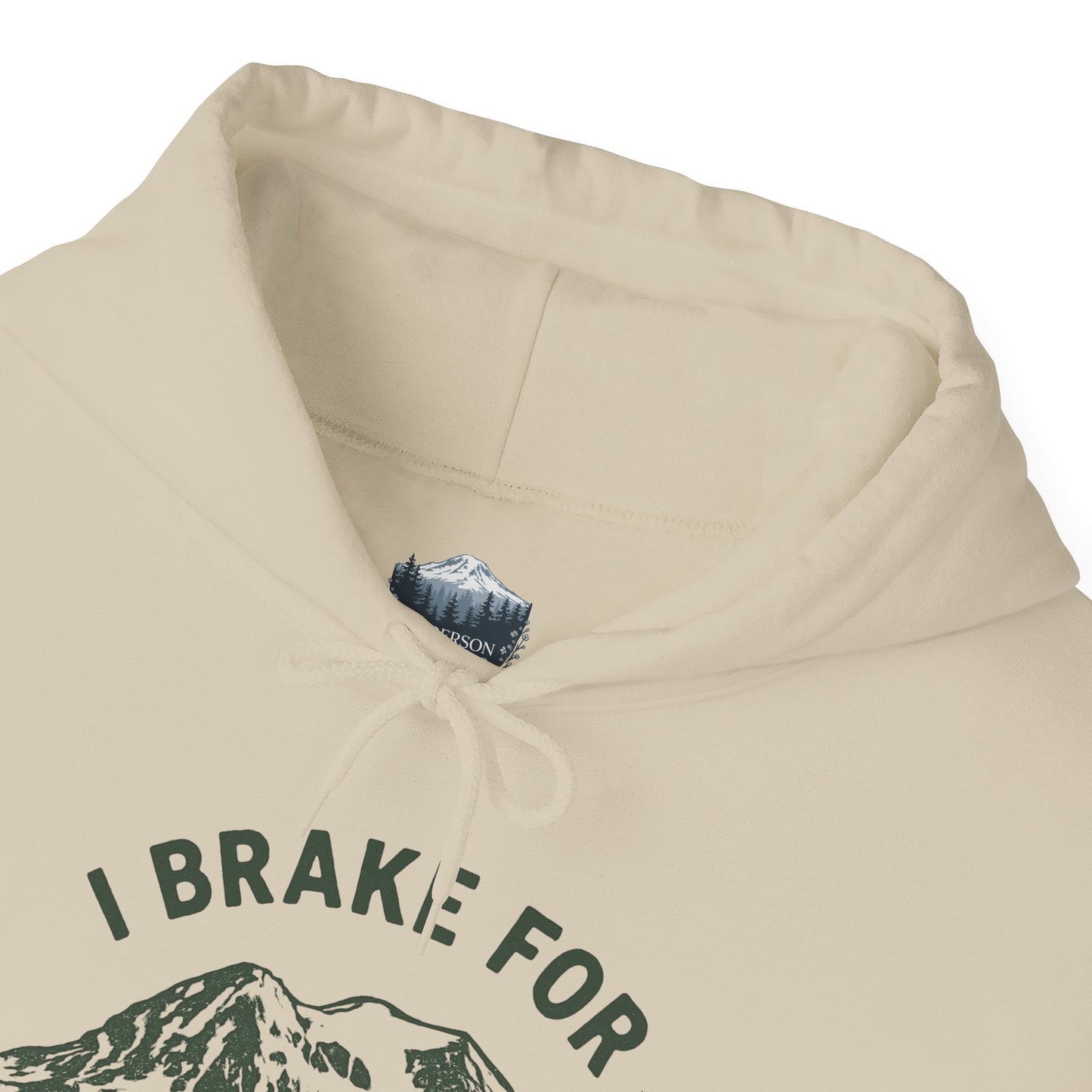 I Brake For Scenic Pullouts (And Coffee) Hoodie