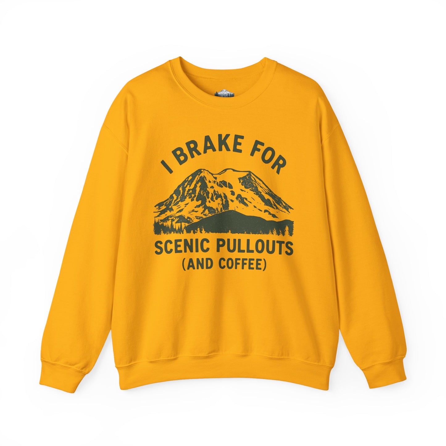 I Brake For Scenic Pullouts (And Coffee) Sweatshirt
