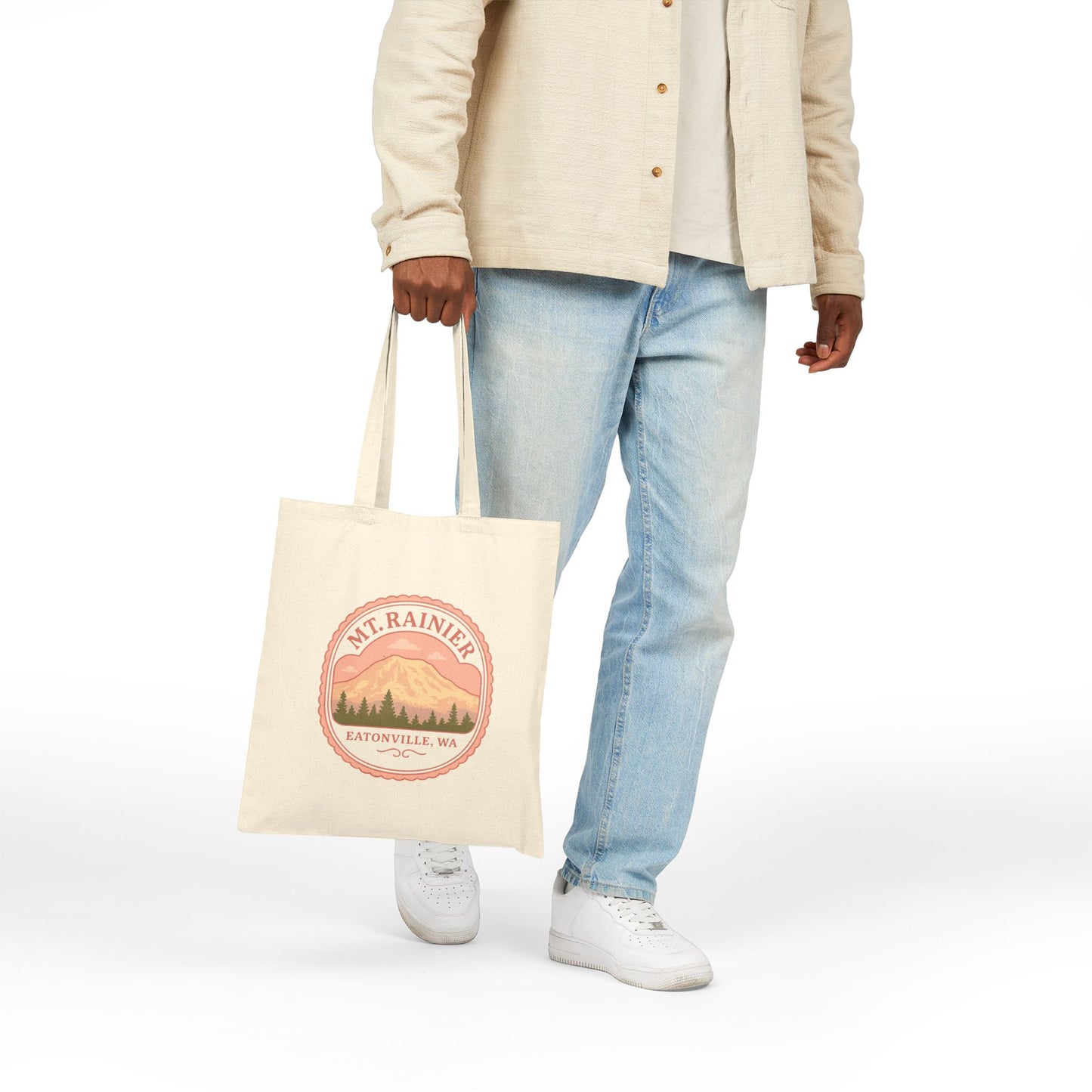 Mt. Rainier - Eatonville, WA Coquette Canvas Tote Bag