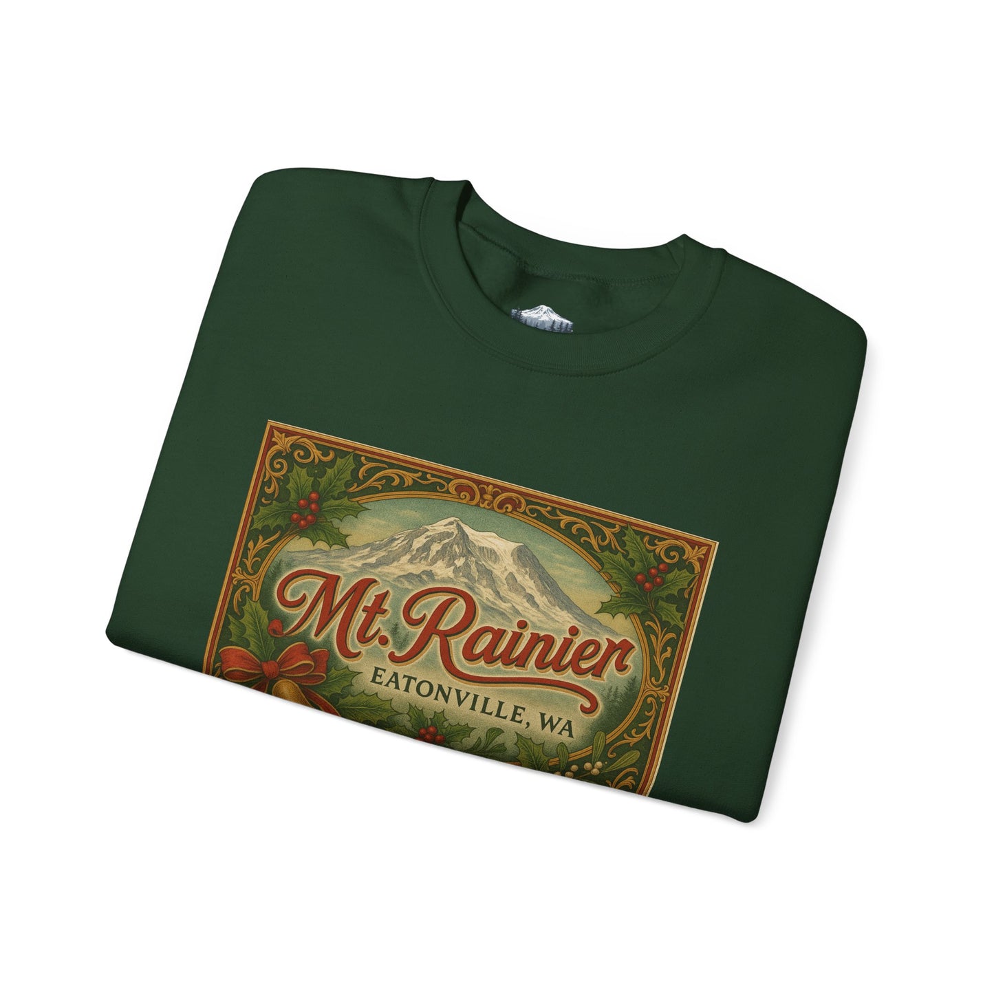 Mt. Rainier - Eatonville, WA Victorian Christmas  Sweatshirt