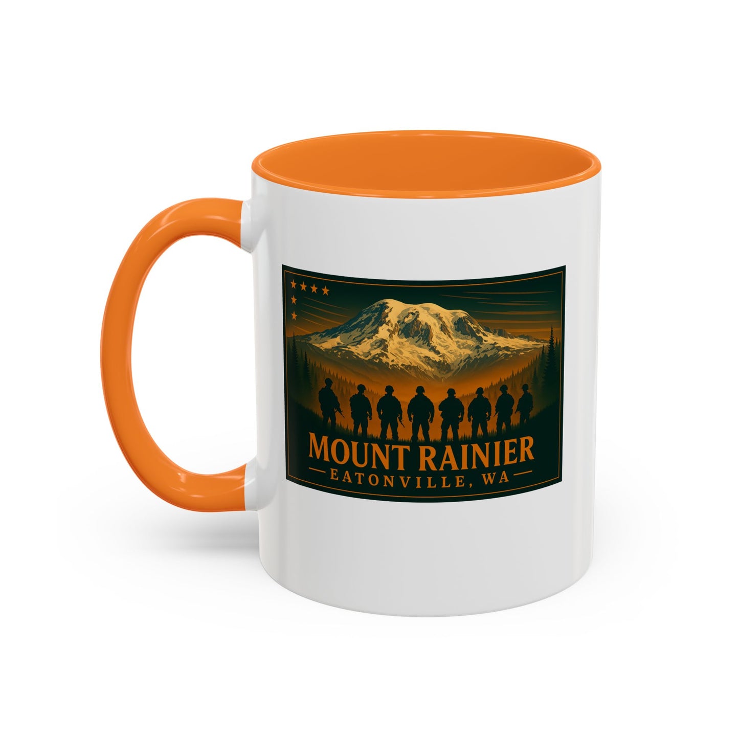 Mount Rainier - Eatonville, WA Military Mug