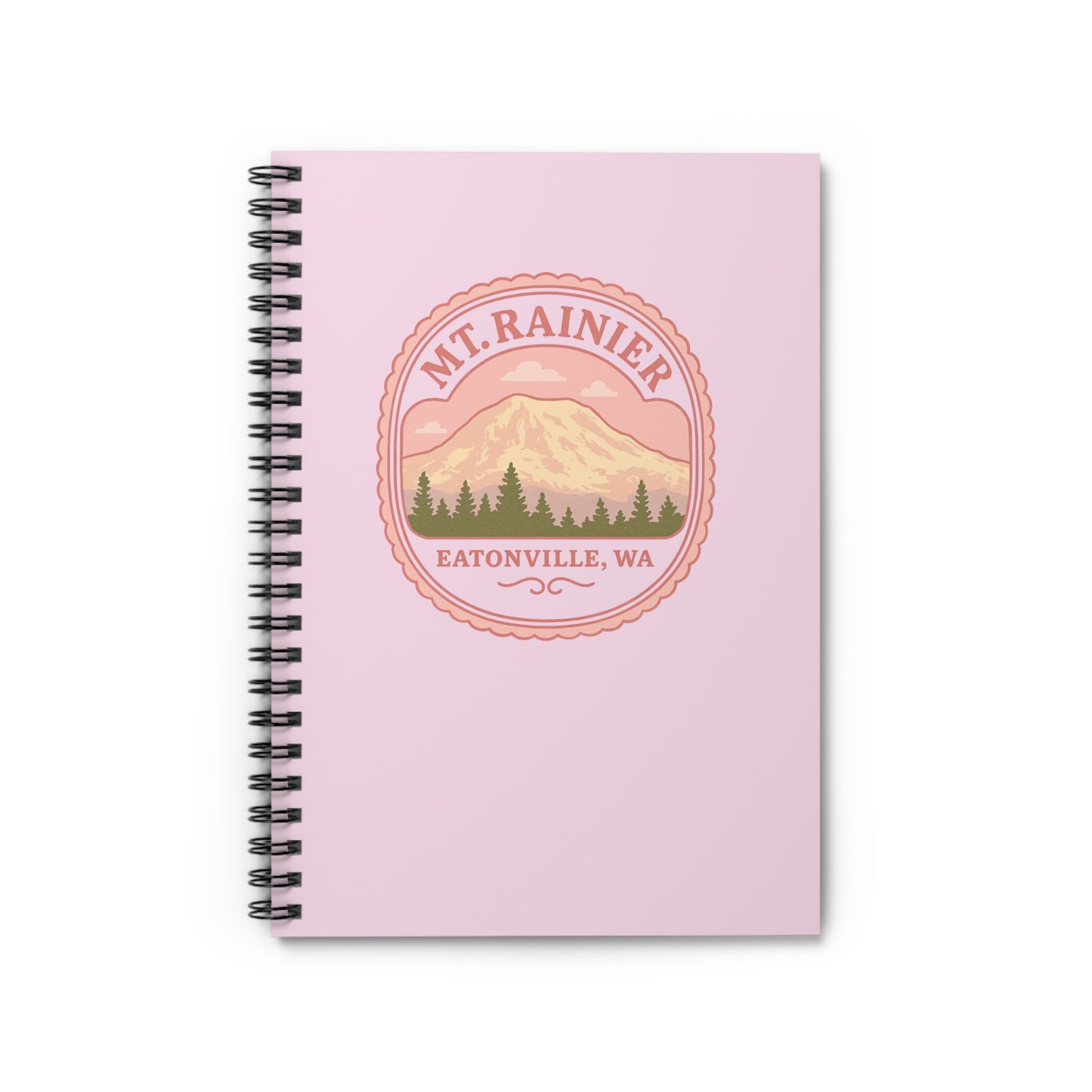 Mt. Rainier - Eatonville, WA Coquette Spiral Notebook