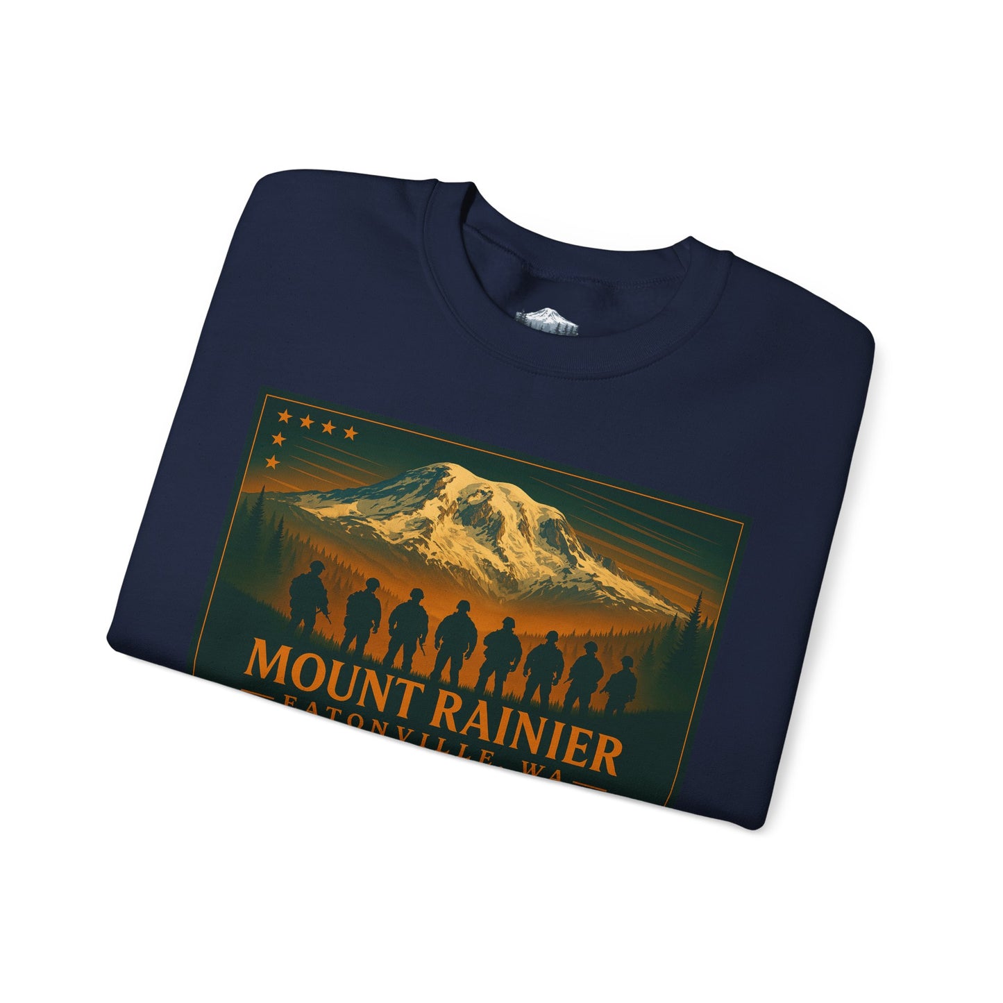 Mount Rainier - Eatonville, WA Military Sweatshirt