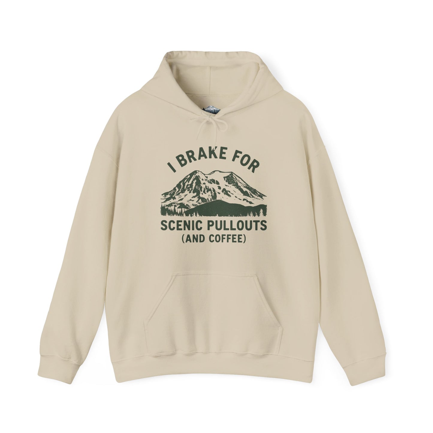 I Brake For Scenic Pullouts (And Coffee) Hoodie
