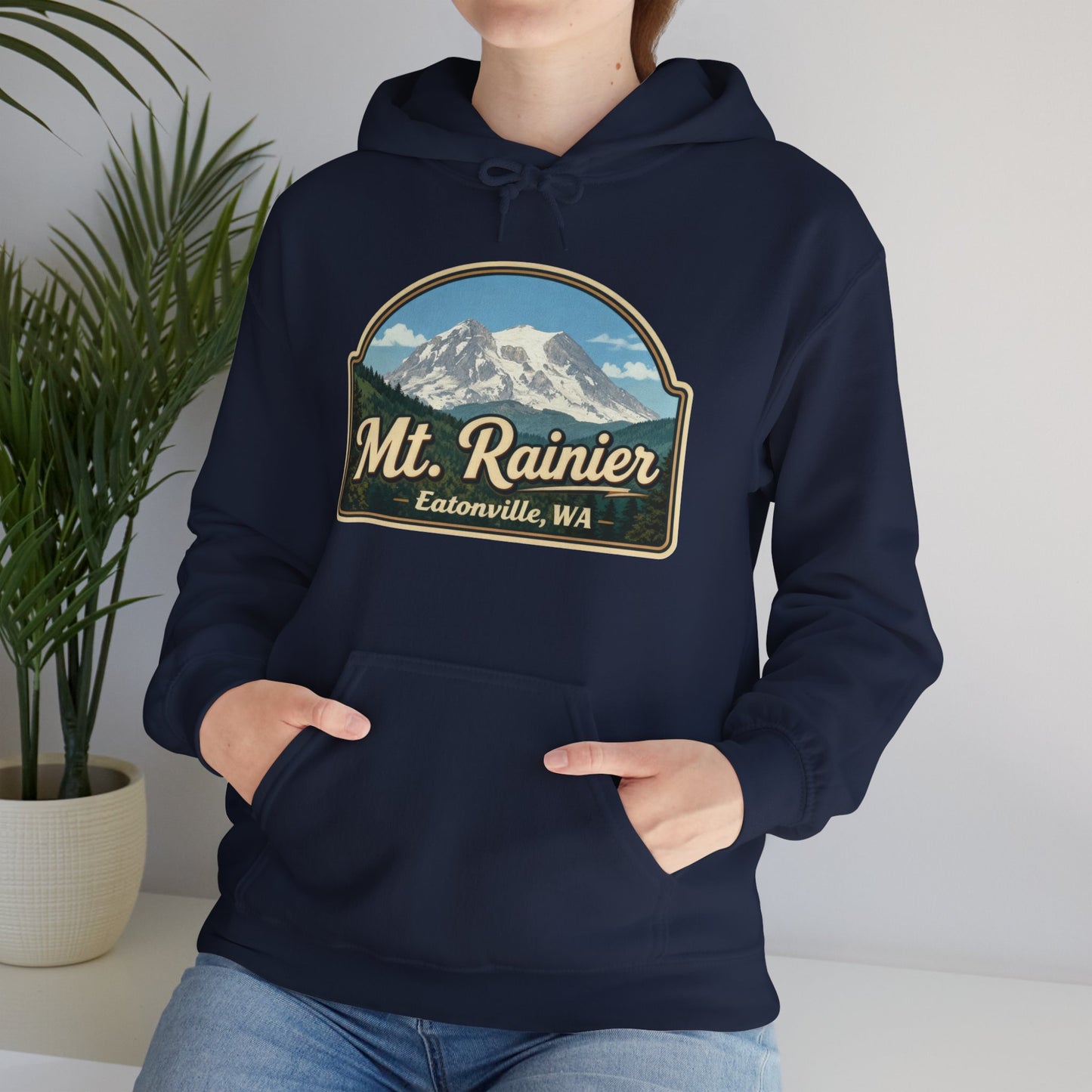 Mt. Rainier - Eatonville, WA Vintage Hoodie