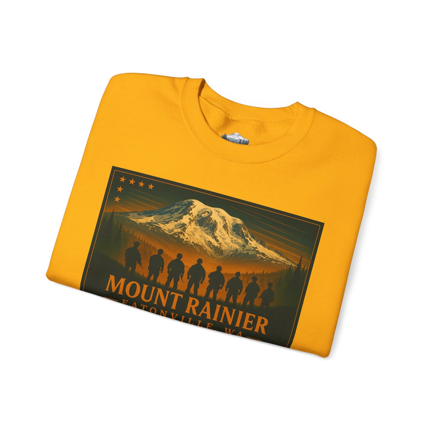 Mount Rainier - Eatonville, WA Military Sweatshirt