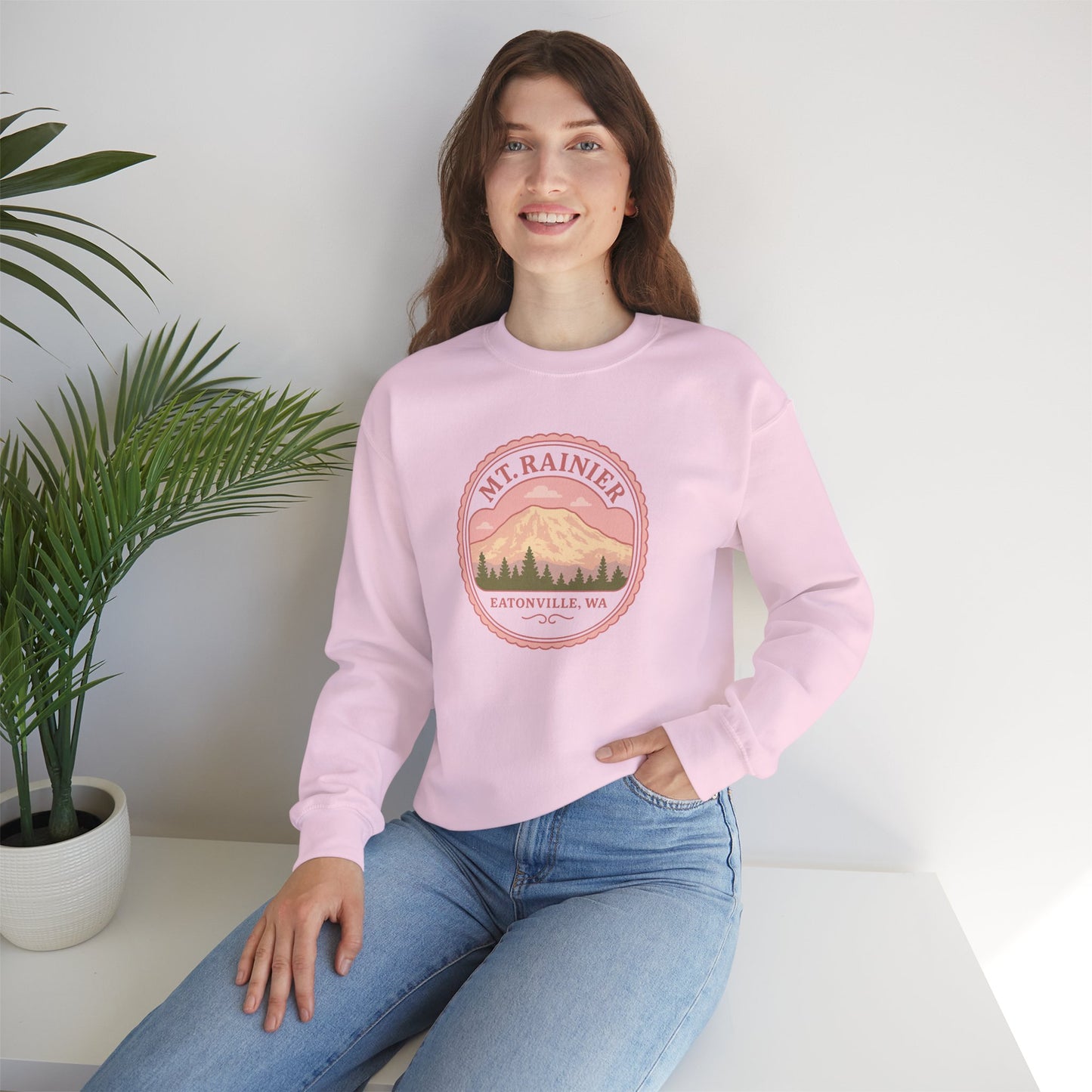 Mt. Rainier - Eatonville, WA Coquette Sweatshirt