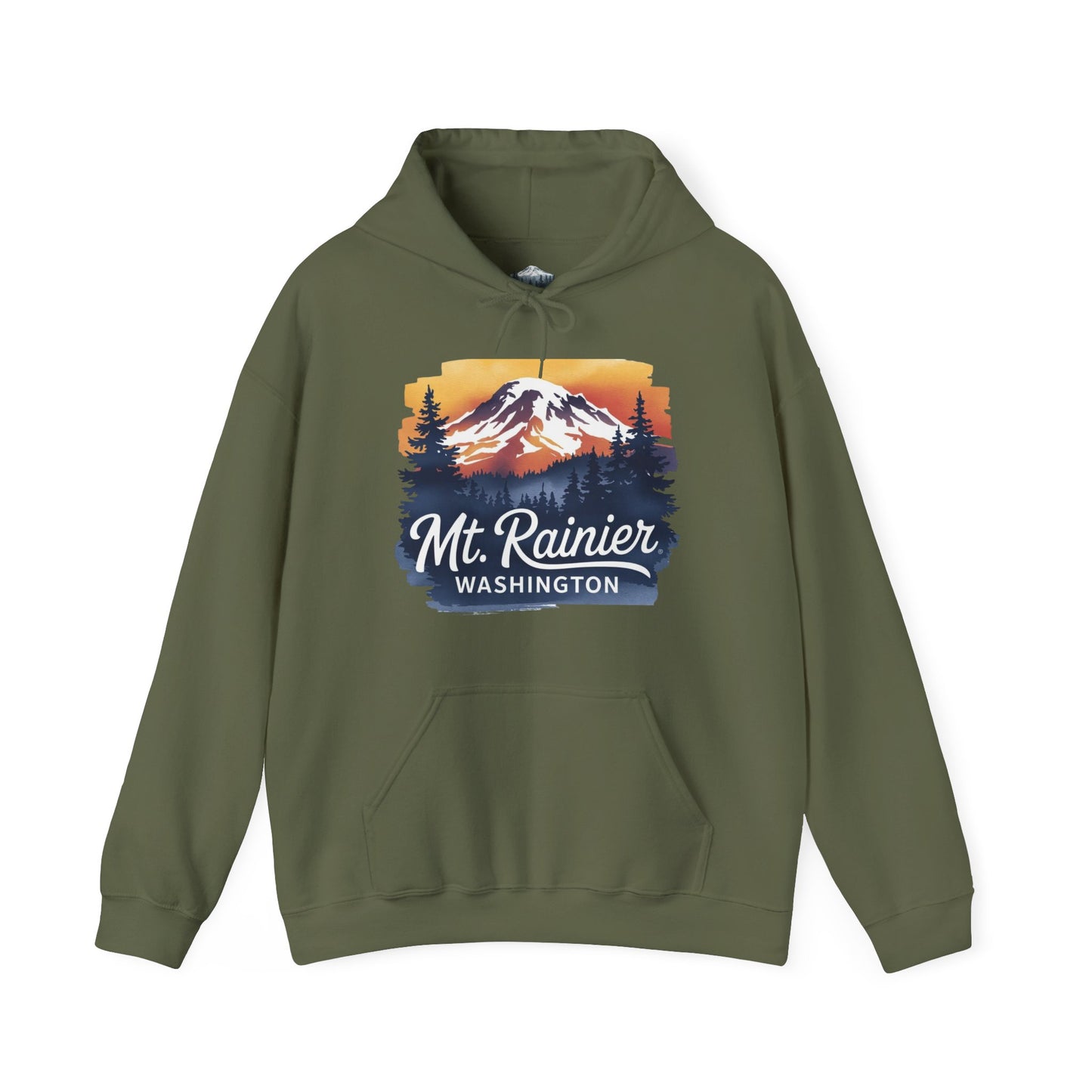 Mt. Rainier - Washington Sunset Hoodie