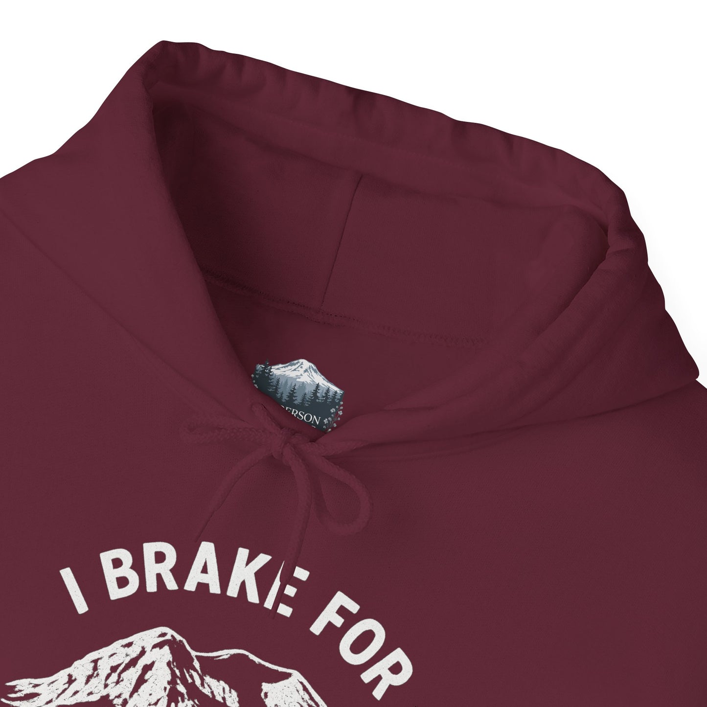 I Brake For Scenic Pullouts (And Coffee) Hoodie
