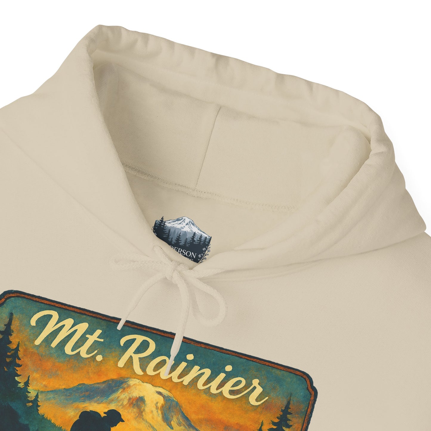 Mt. Rainier - Eatonville, WA Hiker Hoodie