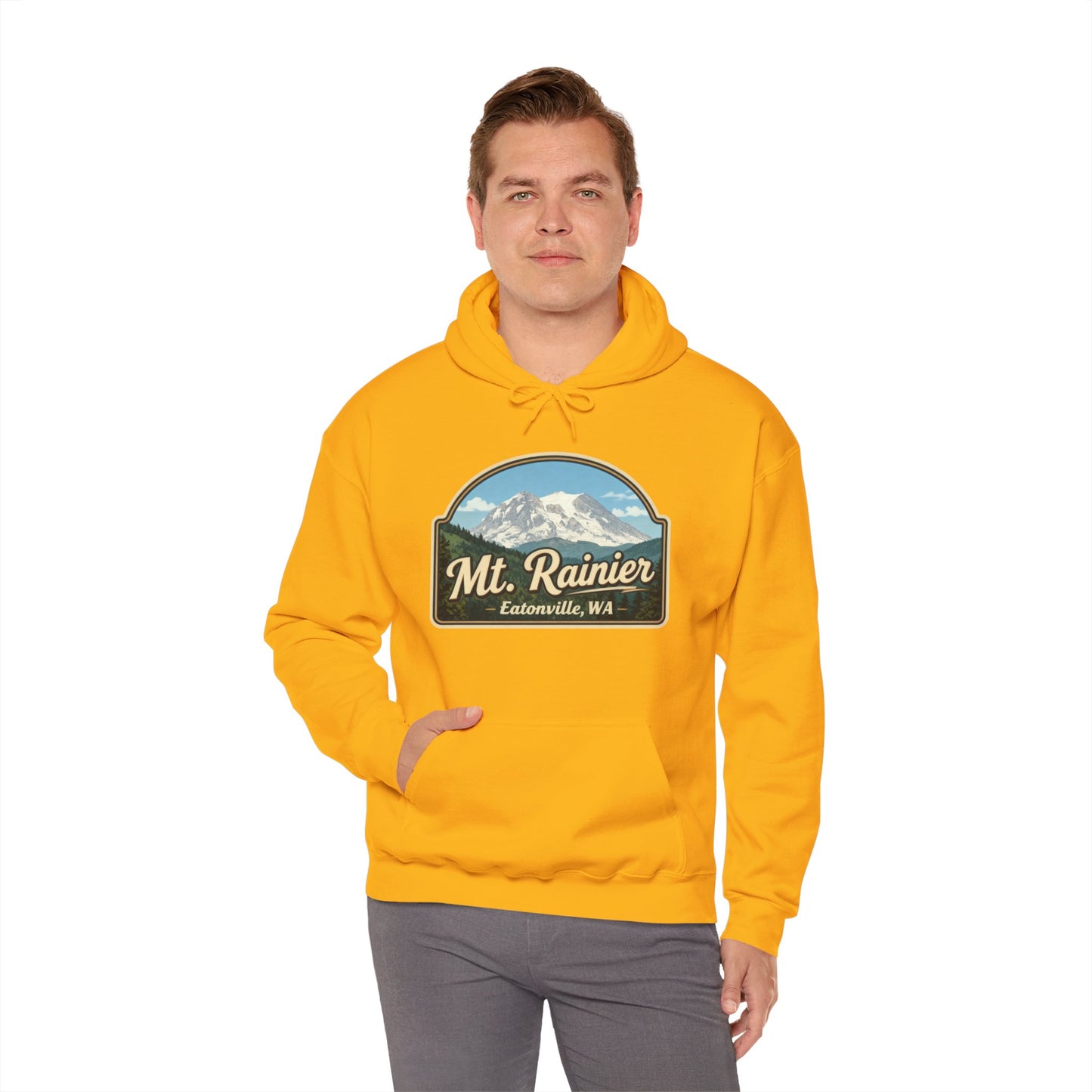 Mt. Rainier - Eatonville, WA Vintage Hoodie