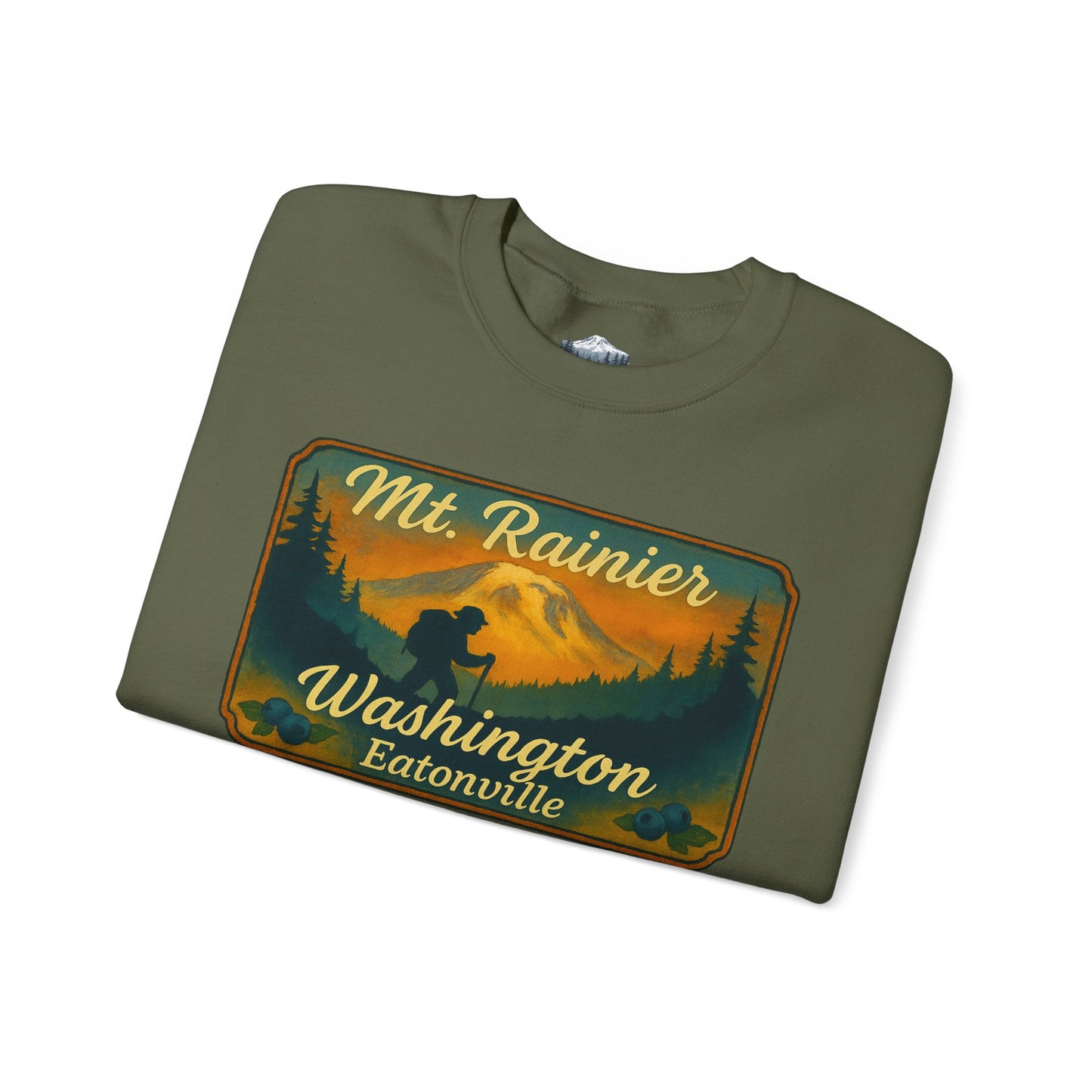 Mt. Rainier - Eatonville, WA Hiker Sweatshirt