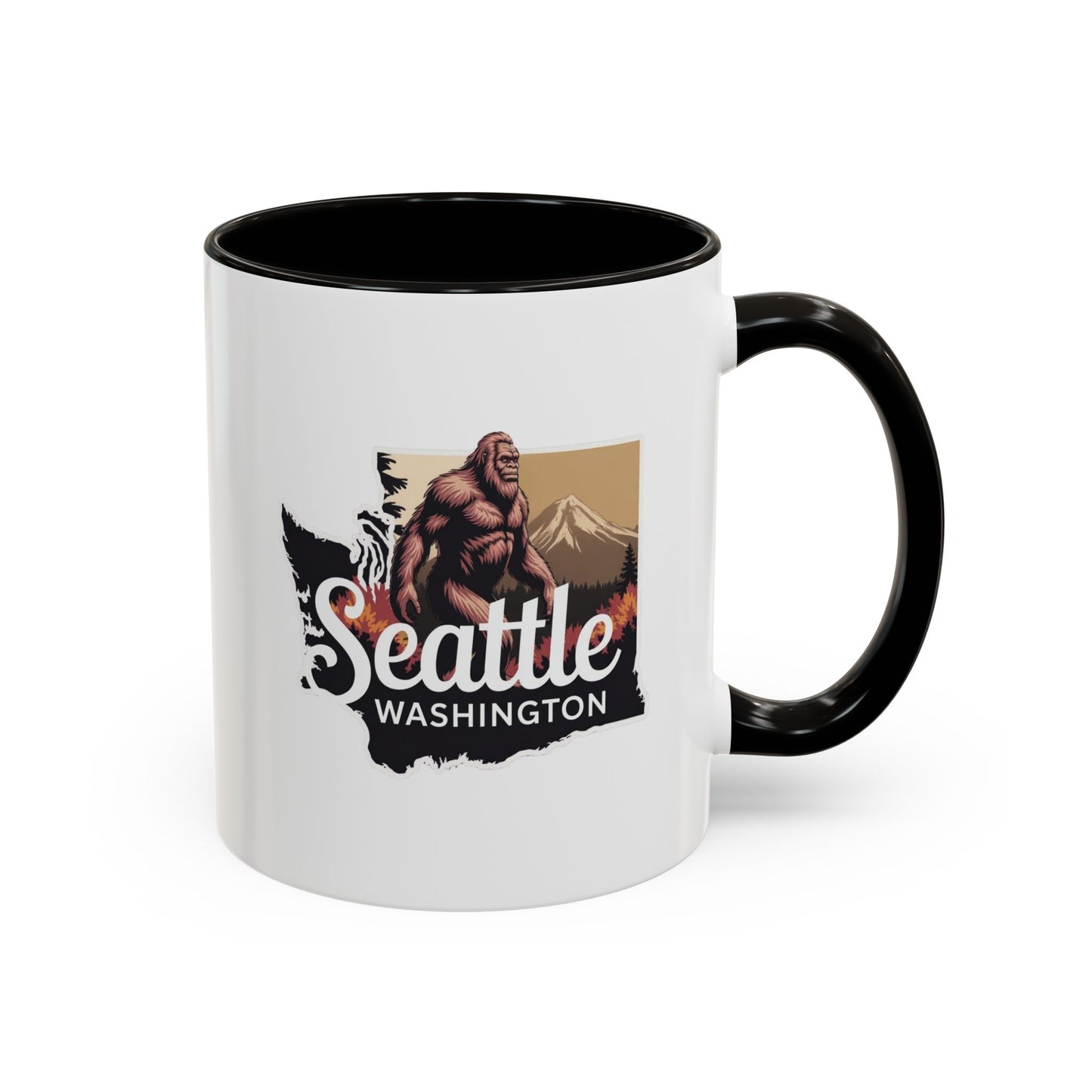 Bigfoot Seattle Washington Mug