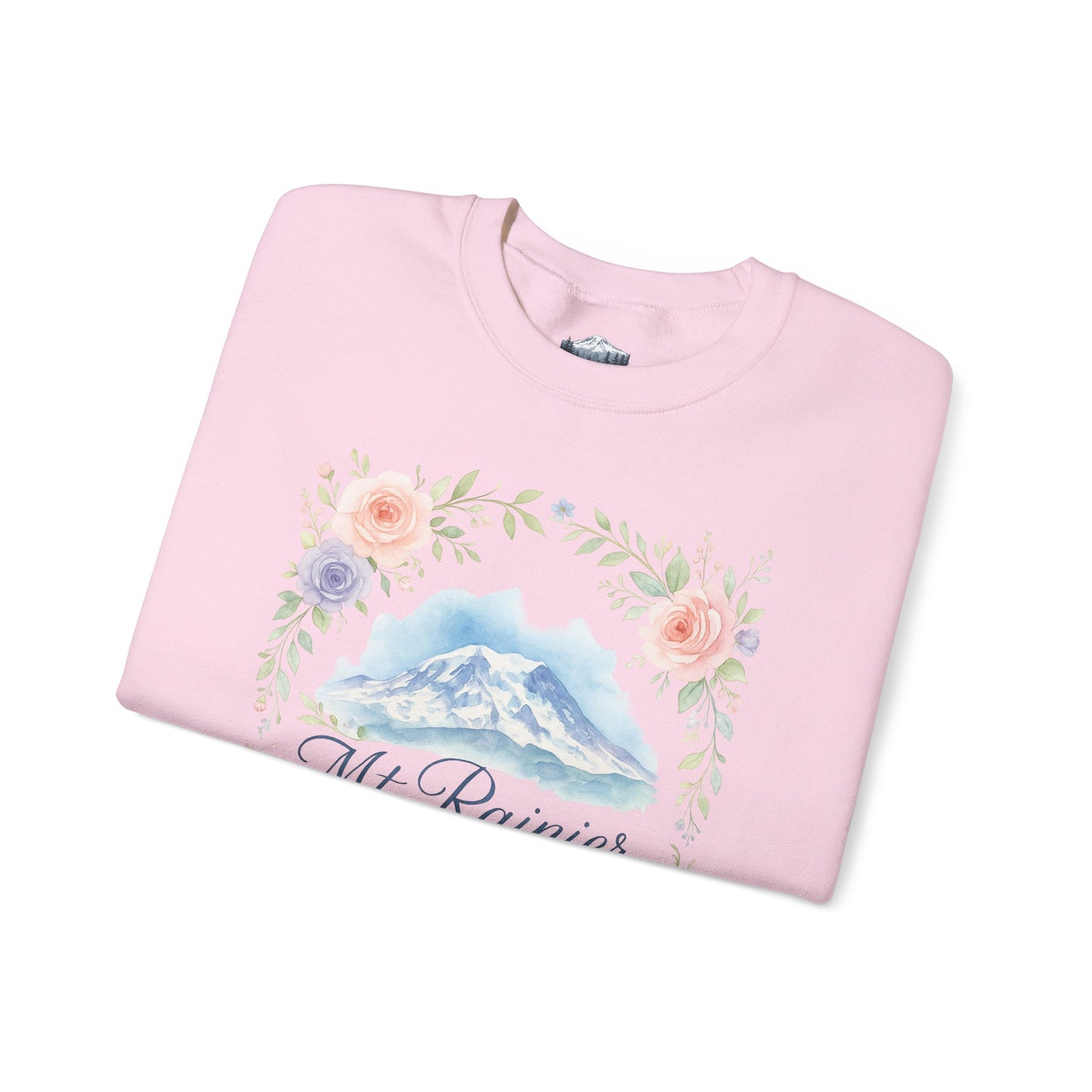 Mt. Rainier -  Eatonville, WA Rose Garden Sweatshirt