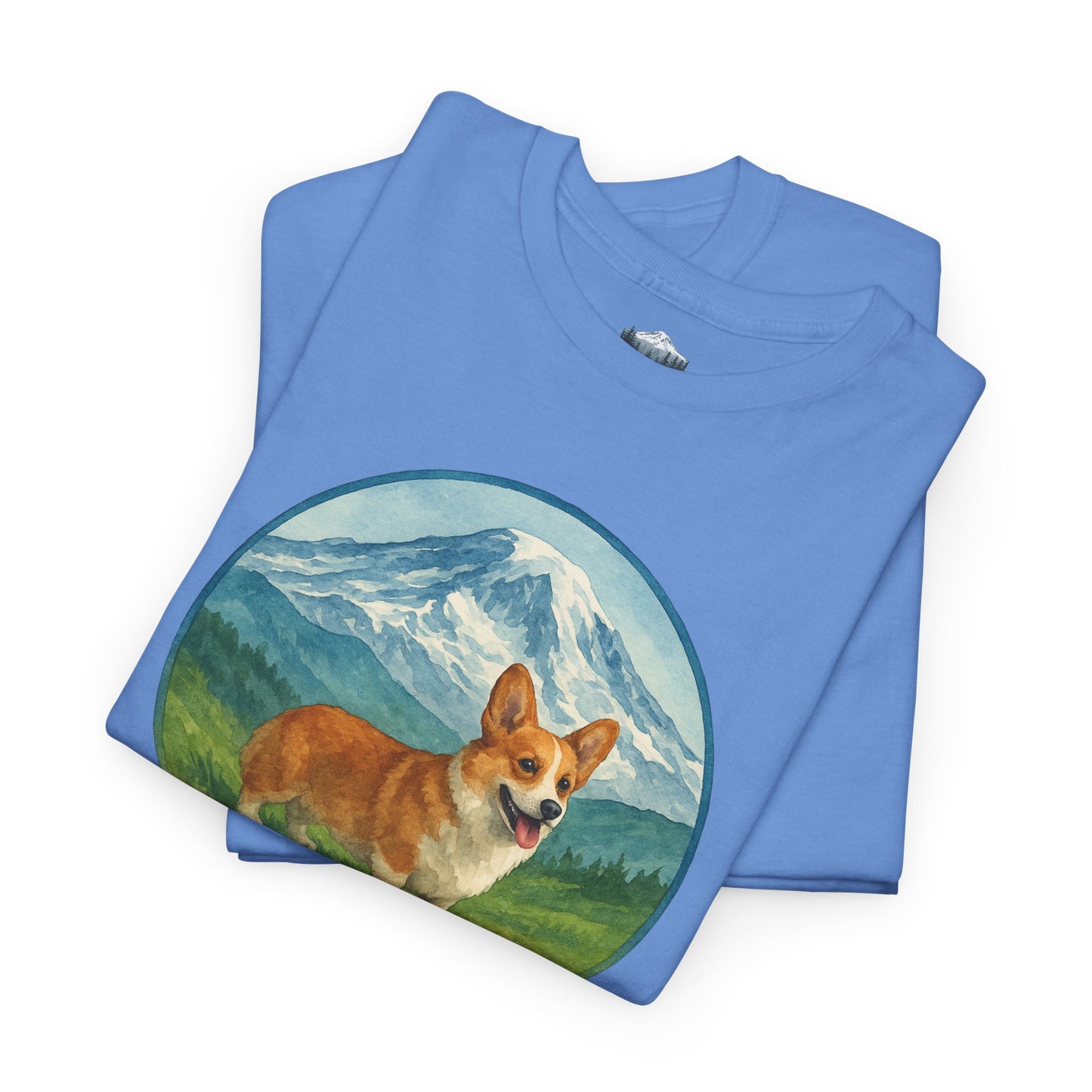 Mt. Rainier - Washington Corgi T-Shirt