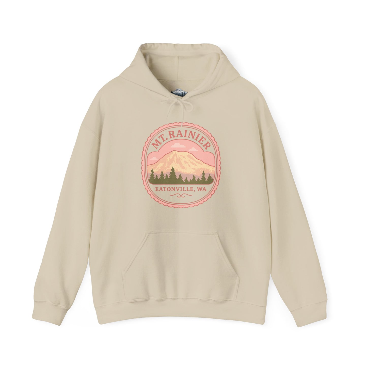 Mt. Rainier - Eatonville, WA Coquette Hoodie