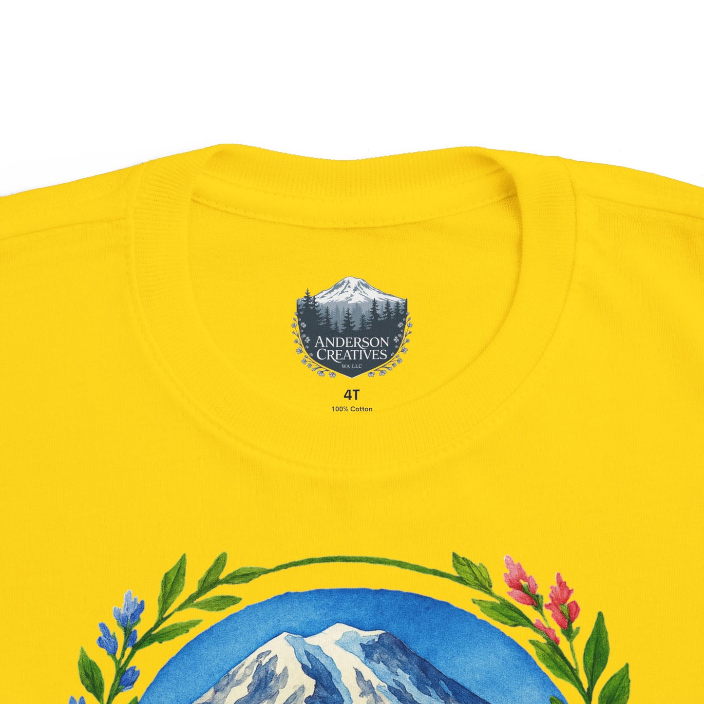 Mt. Rainier - Eatonville, WA Scenic Toddler Tee