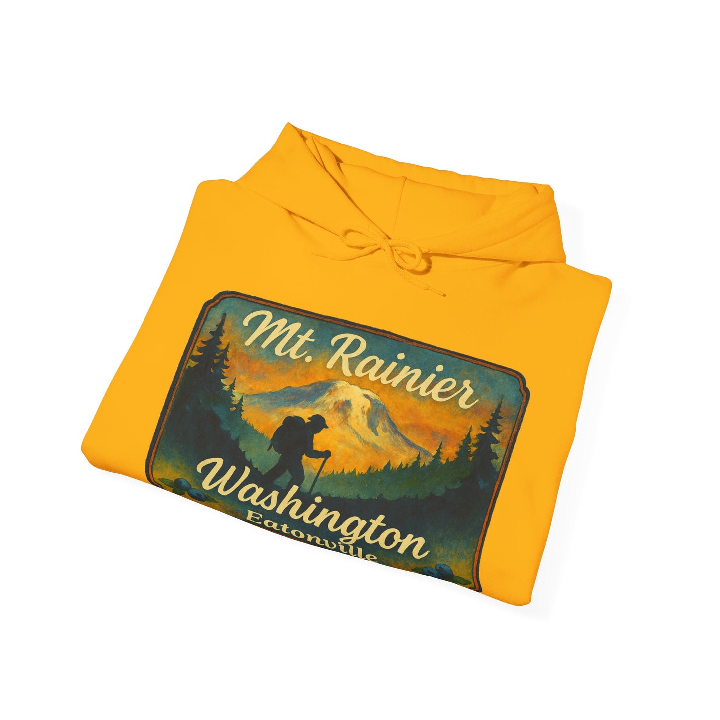 Mt. Rainier - Eatonville, WA Hiker Hoodie