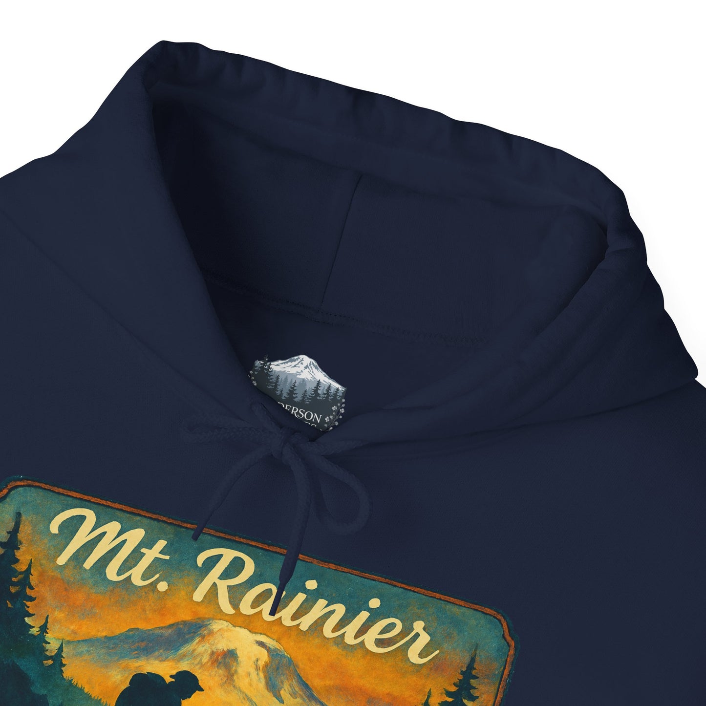 Mt. Rainier - Eatonville, WA Hiker Hoodie