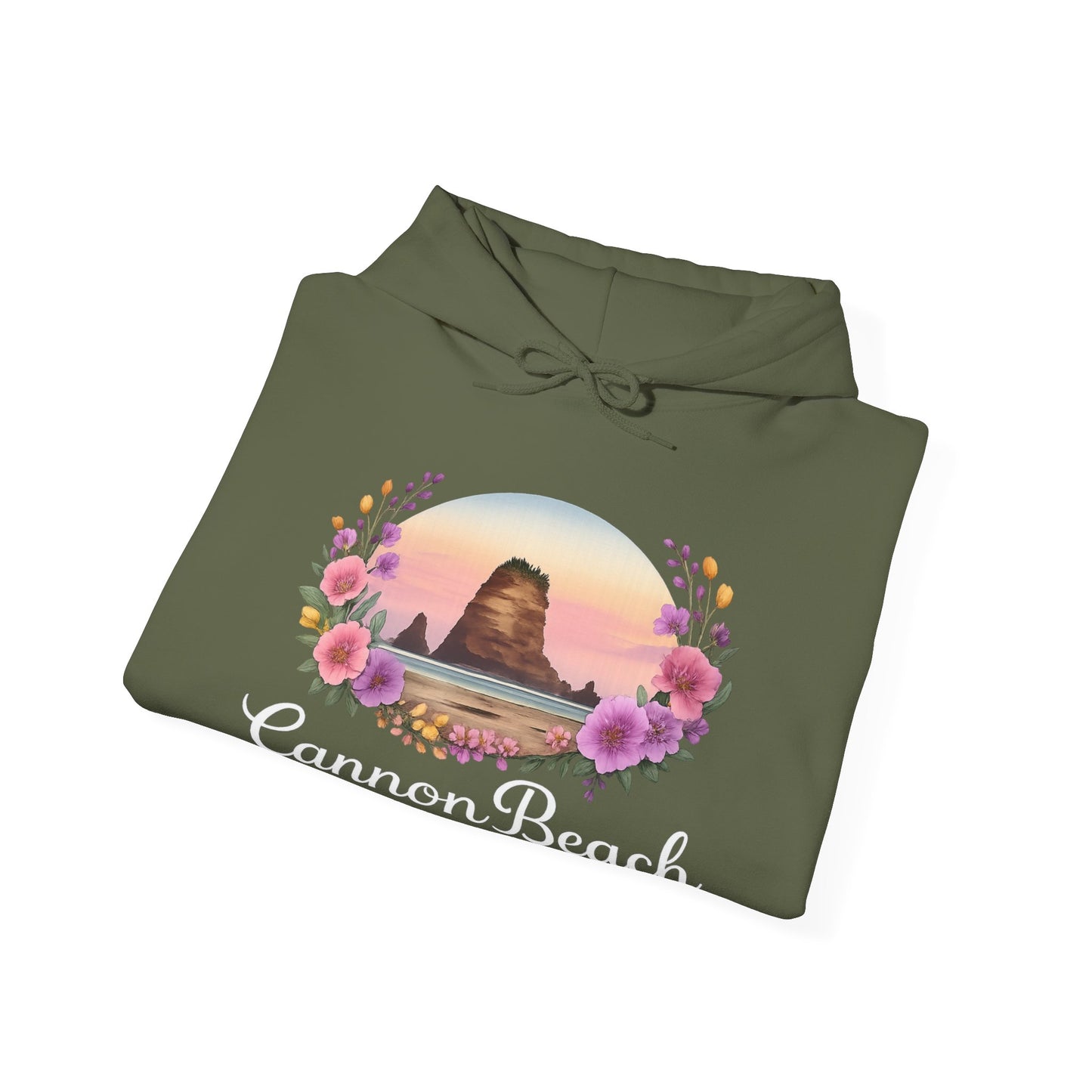 Cannon Beach Haystack Rock Hoodie