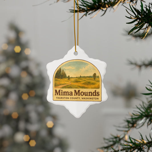 Mima Mounds - Thurston County, Washington Ornament