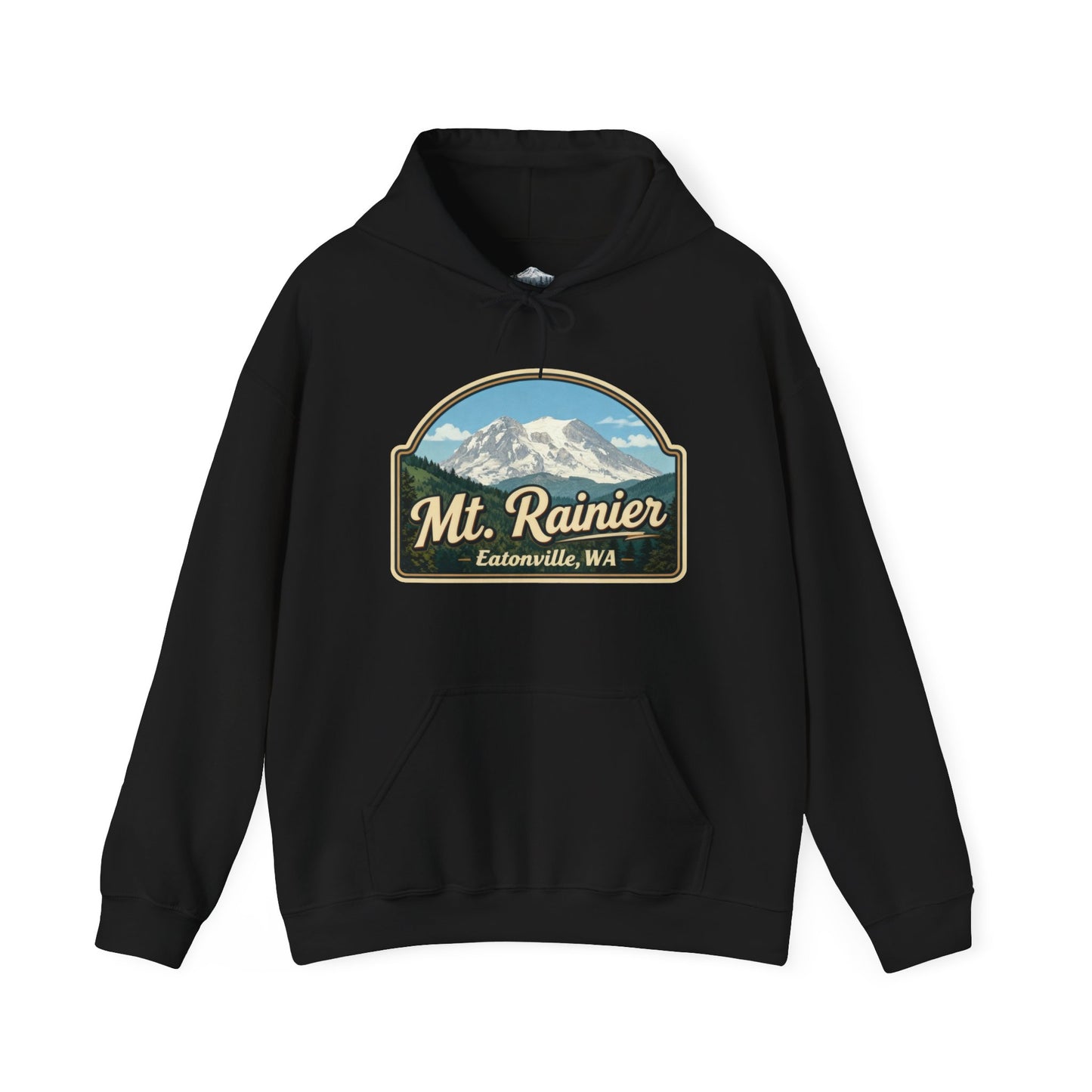 Mt. Rainier - Eatonville, WA Vintage Hoodie
