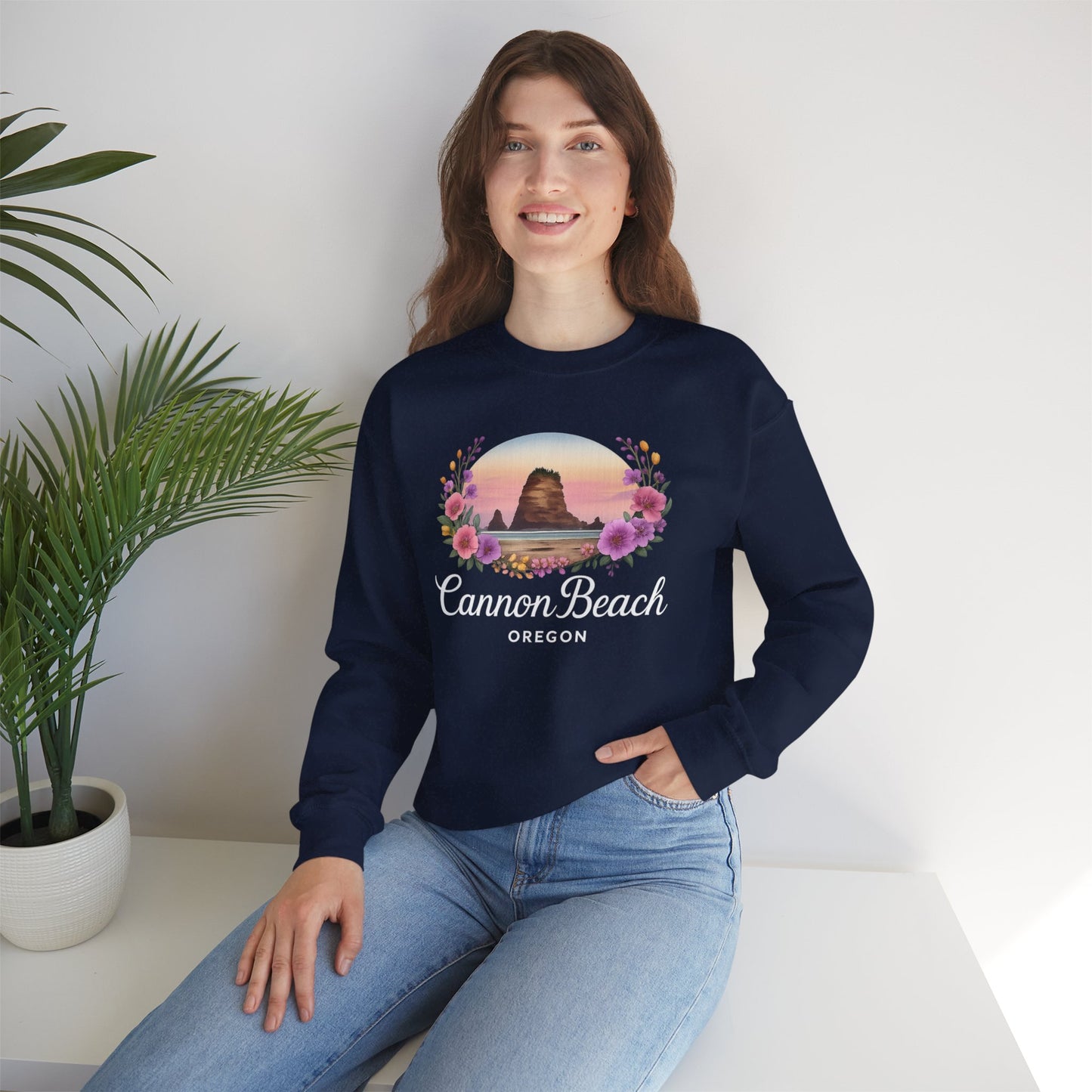 Cannon Beach Haystack Rock Sweatshirt