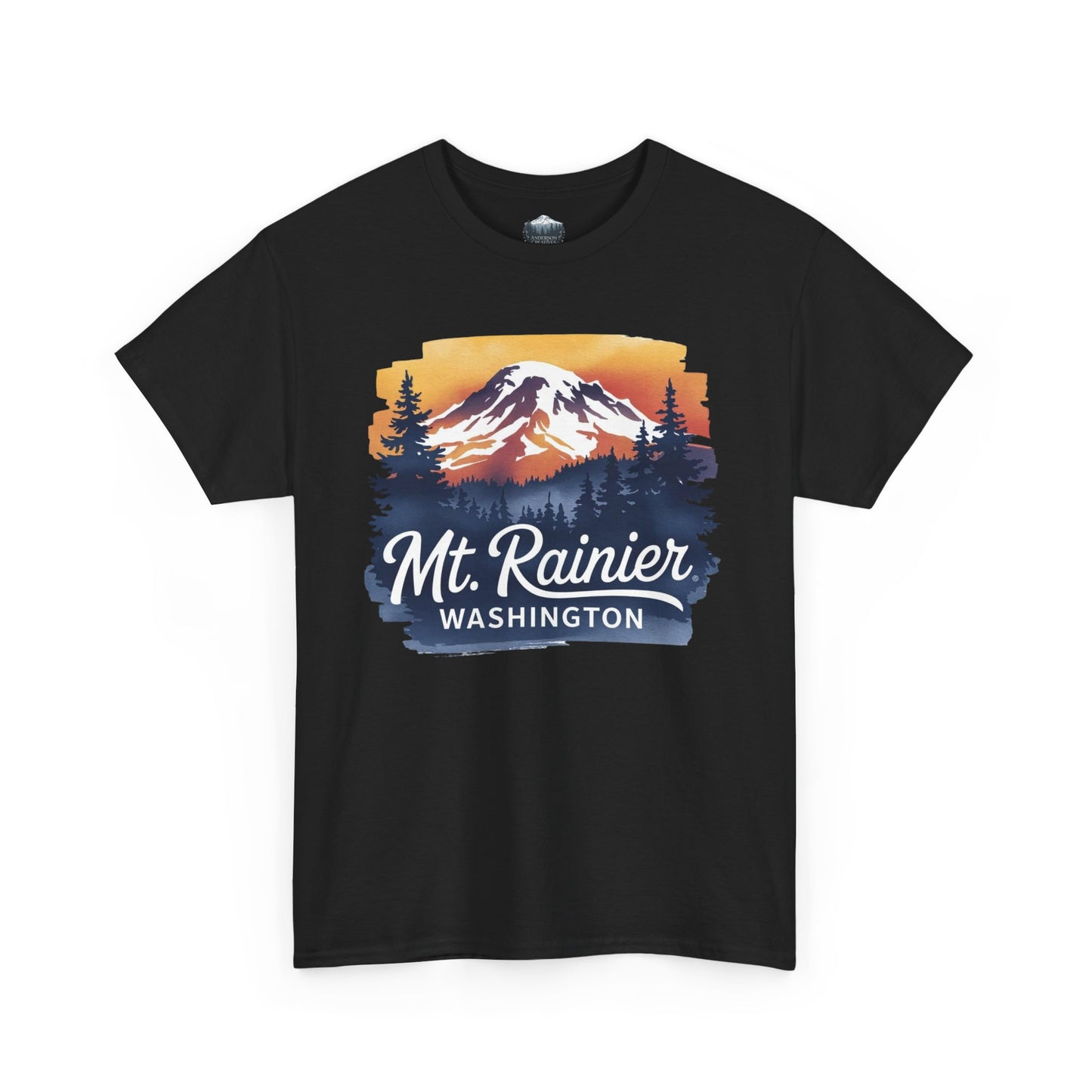 Mt. Rainier - Washington Sunset T-Shirt