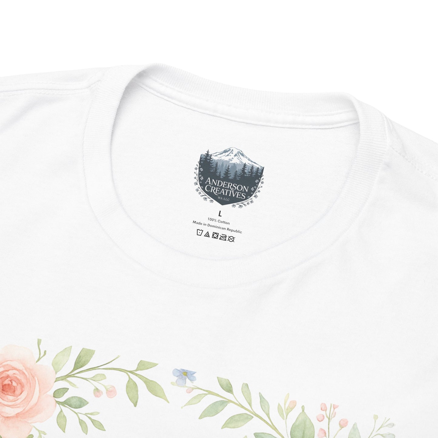 Mt. Rainier - Eatonville, WA Rose Garden T-Shirt