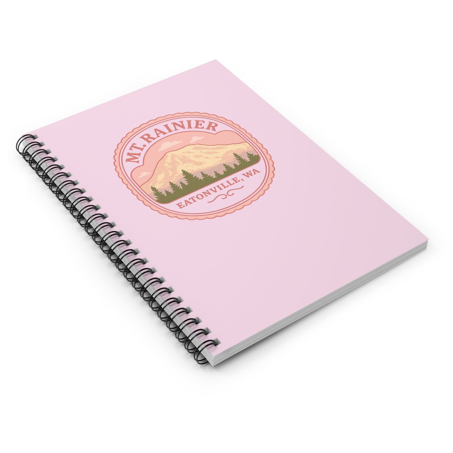 Mt. Rainier - Eatonville, WA Coquette Spiral Notebook