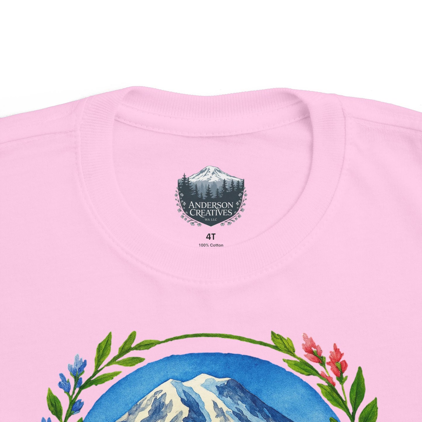 Mt. Rainier - Eatonville, WA Scenic Toddler Tee