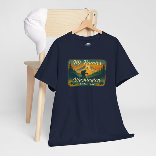 Mt. Rainier - Eatonville, WA Hiker T-Shirt